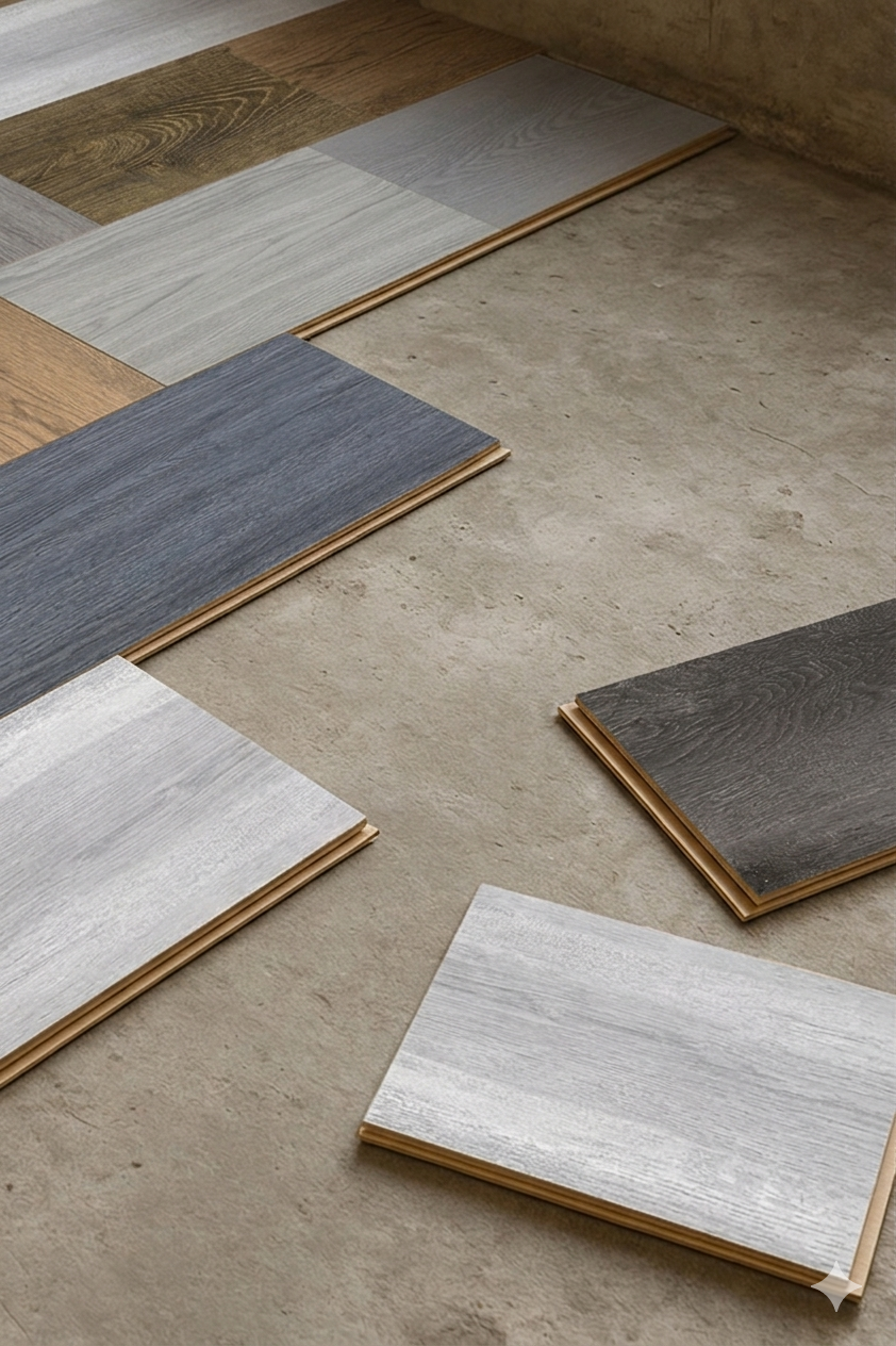 Piso SPC Stone Gray